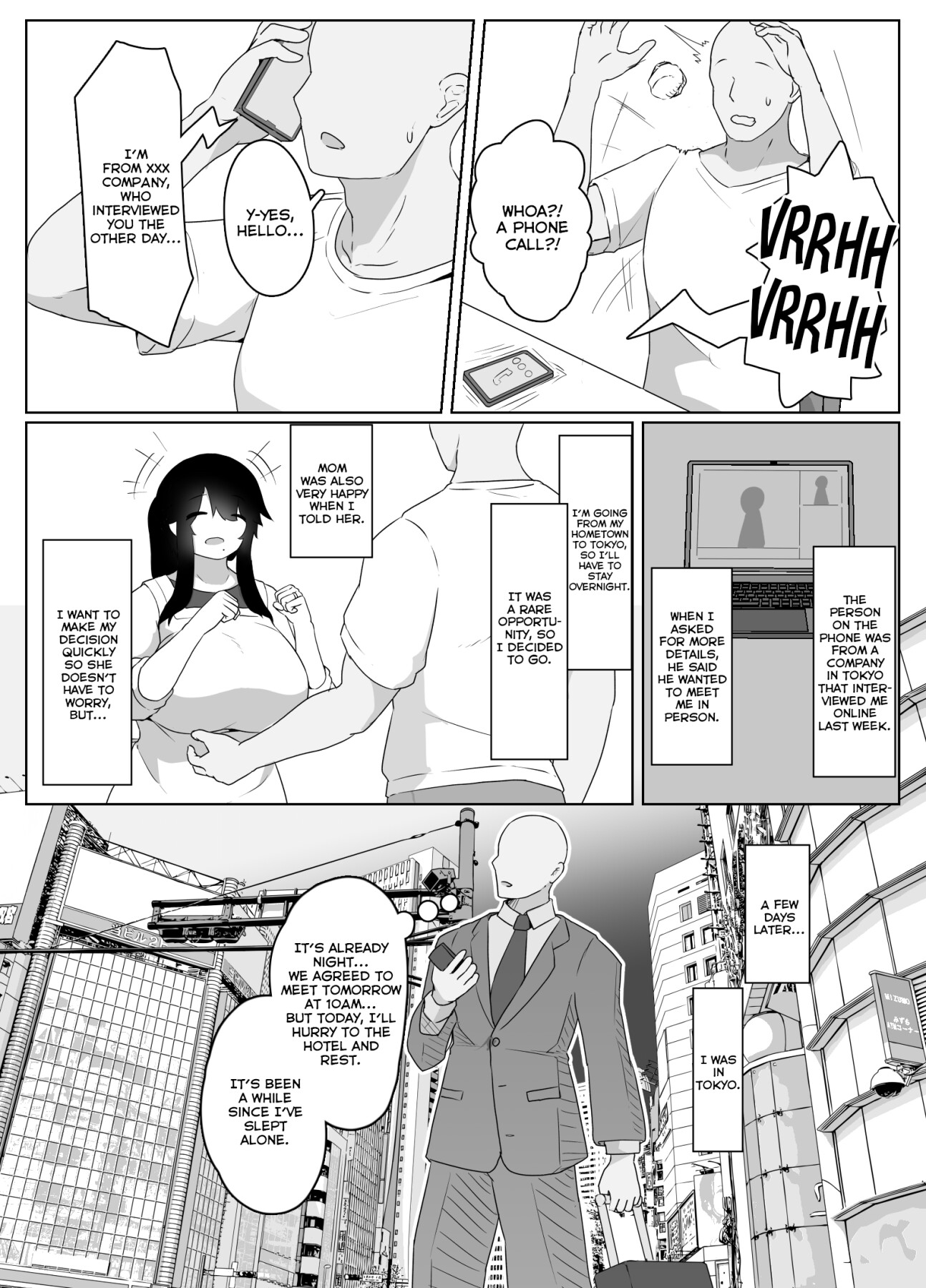 Hentai Manga Comic-Good Night, Mom I-Read-34